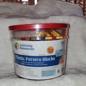 Pattern Blocks Learning Resources 250 ct. Homeschool